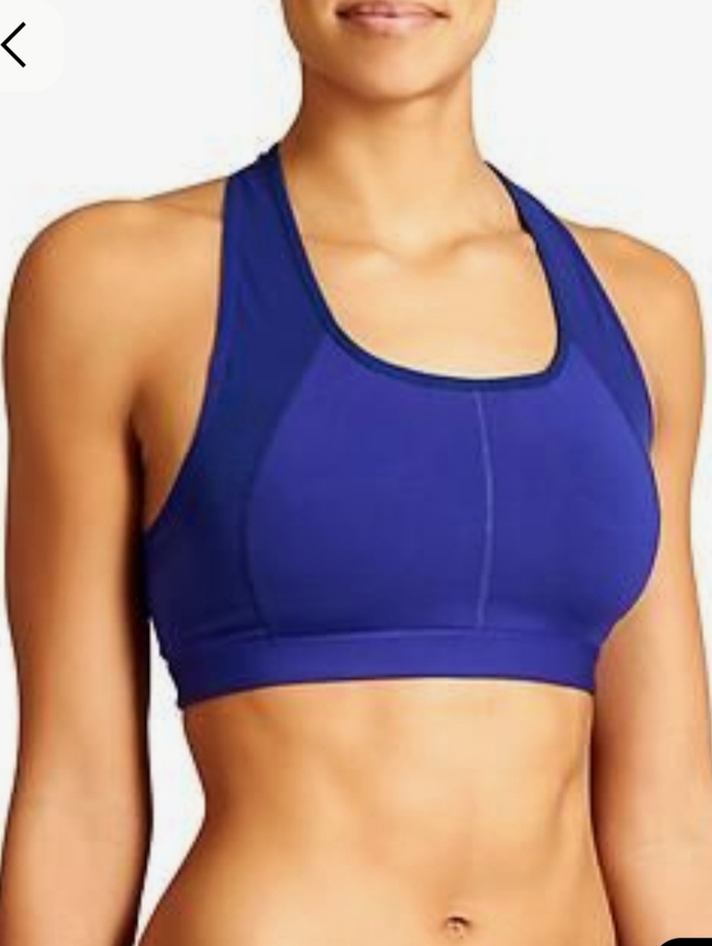 ATHLETA Push the Limits Purple Sports Bra ** Medium **